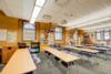 Our Middle School Science learning space is a multi-functional room where students conduct labs and experiments and use this well-organized space to practice making observations and working collaboratively. 