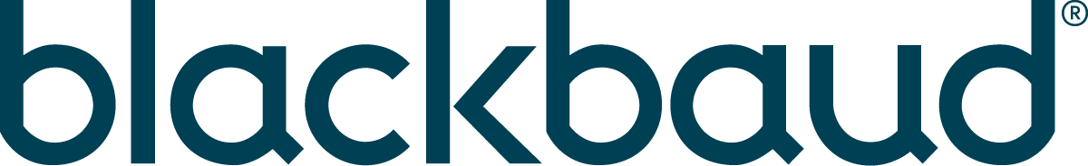 Blackbaud typeset logo